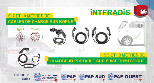 NOUVEAU SUR VOTRE PLATEFORME - CABLES DE CHARGE VE